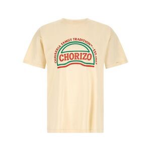 WILLY CHAVARRIA Beige Cotton Men's T-Shirt
